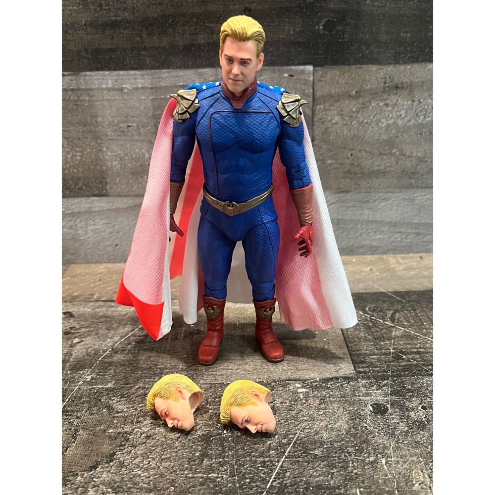 NECA The Boys Homelander 7 Inch Action Figure with Swappable Heads